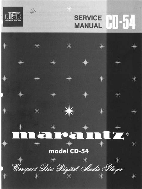 Manuale di servizio lettore cd compact disc marantz 54 service manual marantz cd 54 compact disc player. - The handbook of english pronunciation by marnie reed.