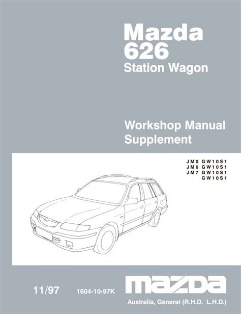 Manuale di servizio mazda 626 gw. - Mf 50 h backhoe workshop manual.