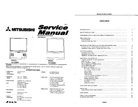 Manuale di servizio mitsubishi vs 60601. - Konica minolta magicolor 2400w user guide.