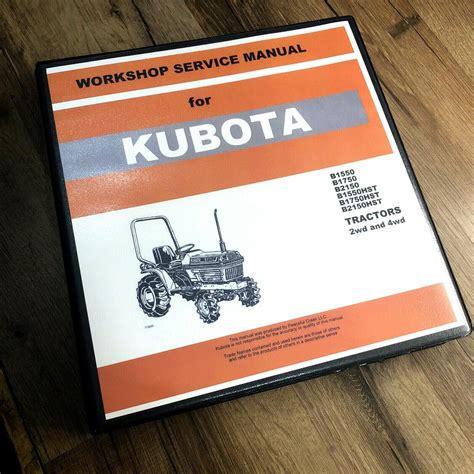 Manuale di servizio per trattori e tosaerba kubota b1550 b1750. - Bella deep fryer 12 liter manual.