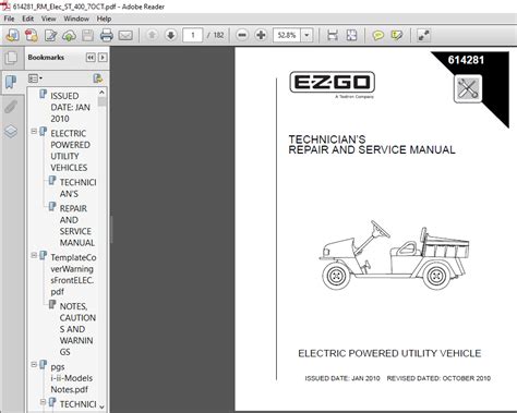 Manuale di servizio per un ezgo st 400. - Atr 42 aircraft structure material manual.