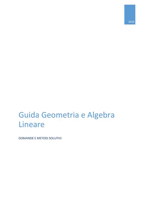 Manuale di soluzione di algebra lineare elementare. - Ervis handbuch alfa romeo 33 17 16v.