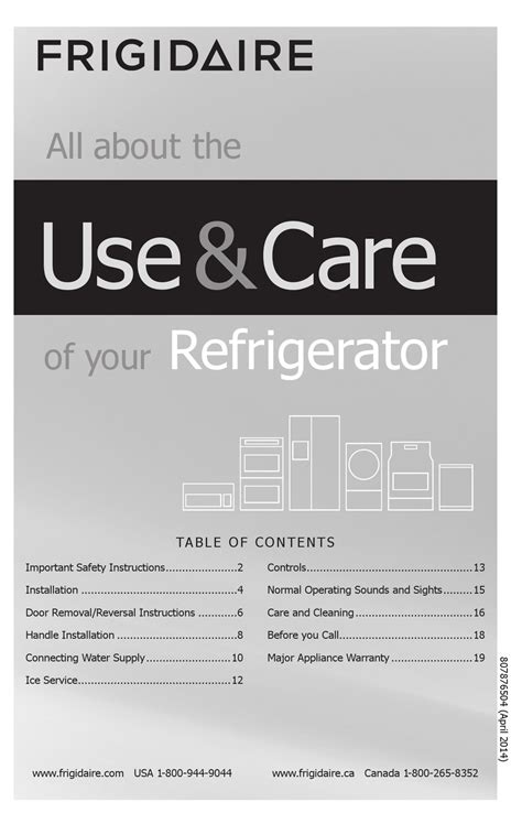 Manuale frigidaire professionale per tutti i frigoriferi. - Manuale di riparazione saldatore lincoln v205t.