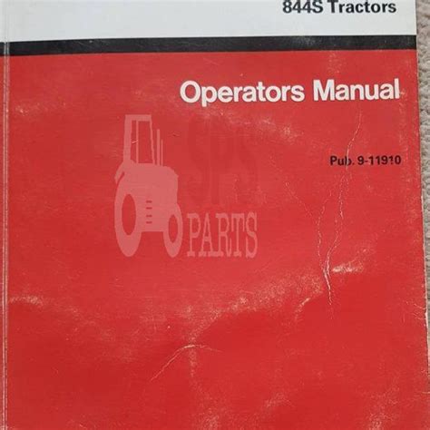 Manuale internazionale 844s international 844s manual. - Manuale motore motore rasaerba briggs e stratton.