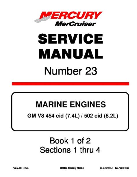 Manuale mercury mercruiser marine 7 4l 8 2l gm v8 23. - Manuale di misurazione automatica mori seiki.