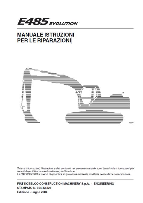 Manuale officina riparazione officina escavatore fiat kobelco. - 1996 bayliner ciera 2355 owners manual.