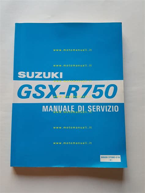 Manuale officina suzuki gsx r 750. - Cien anos del parque de malaga.