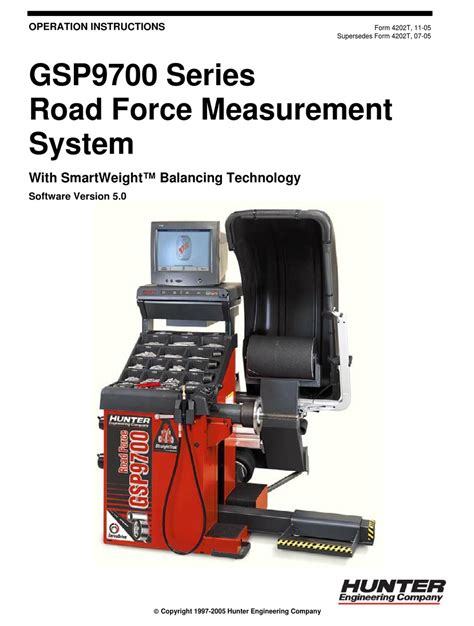 Manuale operativo equilibratore per ruote da cacciatore hunter wheel balancer operation manual. - Rowe ami w 120 jukebox manual.