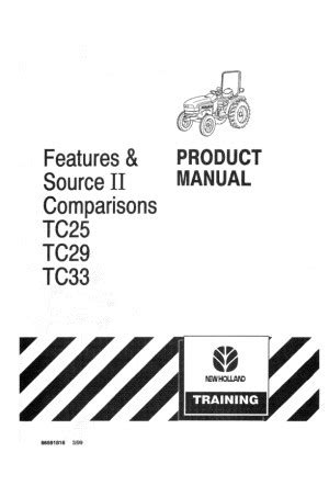 Manuale operatore tc33 tc33 operators manual. - Manuale delle parti del motore isuzu 3cb1.
