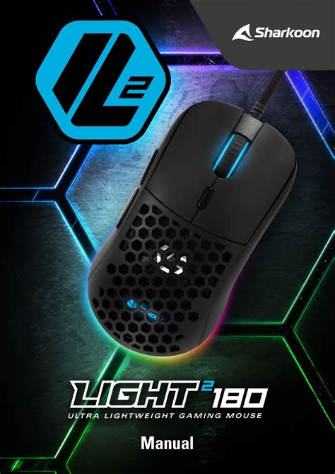 Manuale utente del mouse da gioco ultraleggero Sharkoon Light-2 180