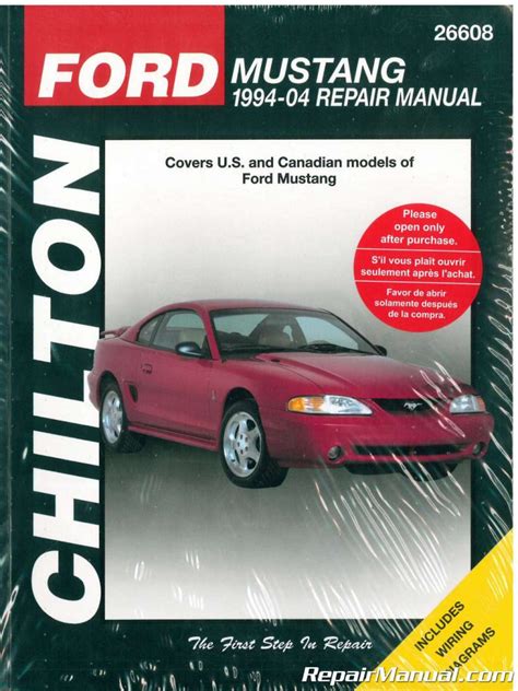 Manuales de reparación de chilton ford mustang. - Study guide for tsi collin collete.