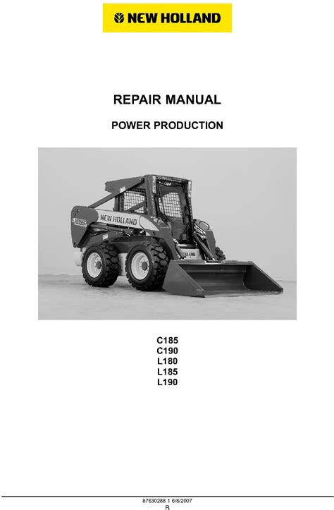 Manuali new holland skid steer c185. - The bhpa pilot handbook the complete guide to paraglider and.