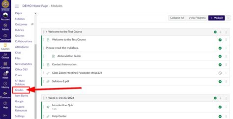 Manually post grades canvas.  From the left-side course navigation menu, sele...