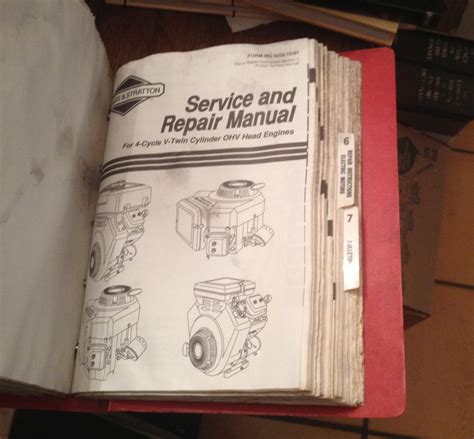 Manuals Briggs & Stratton small engine repair manual