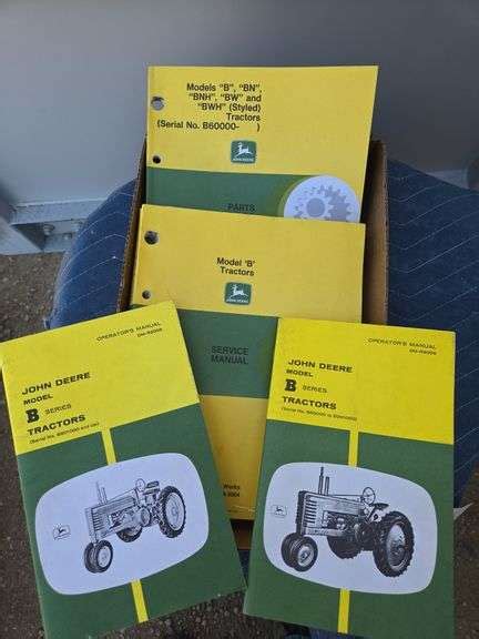 Manuals Deere Model John Tractor