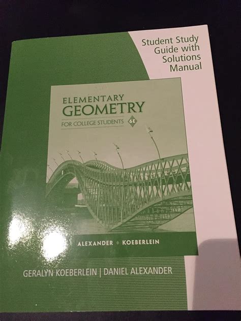Manuals Elementary 5th Geometry Edition Solution