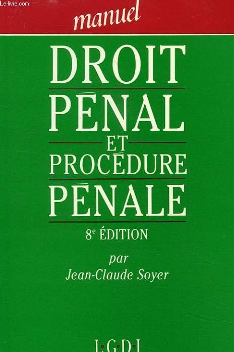 Manuel de droit pénal et procédure pénale. - Handbook of heavy tailed distributions in finance.