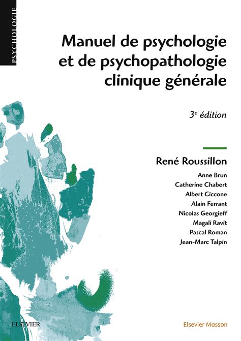 Manuel de psychologie et psychopathologie clinique générale. - Sopravvivenza sopravvissuta manuale di riferimento per la sopravvivenza.