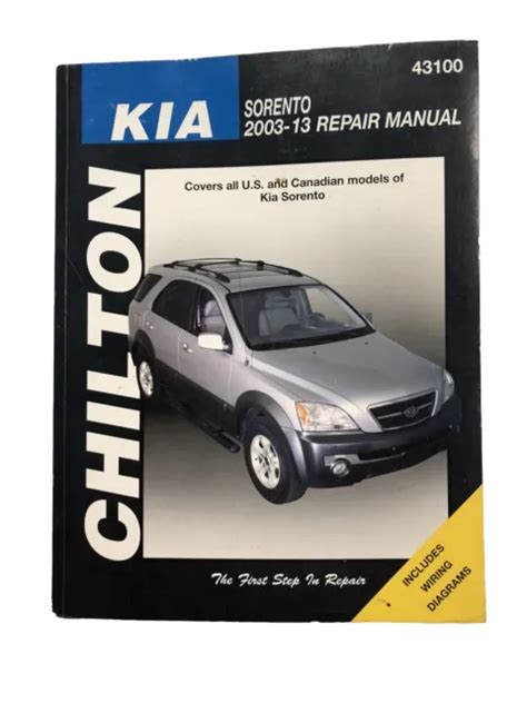 Manuel de réparation 06 kia sorento. - Briggs and stratton model 286707 repair manual.