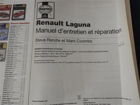 Manuel de réparation haynes renault laguna 2. - The beginner s guide pastels a complete step by step guide to techniques and materials.