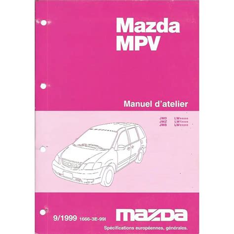 Manuel de réparation pour le service mpv mazda 1999 2000 2001 2002 2002. - Yamaha xvs1100a m 2000 supplementary service repair manual.