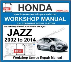 Manuel de réparation service honda jazz vtec. - Fiat allis fd 14 manuale di servizio.