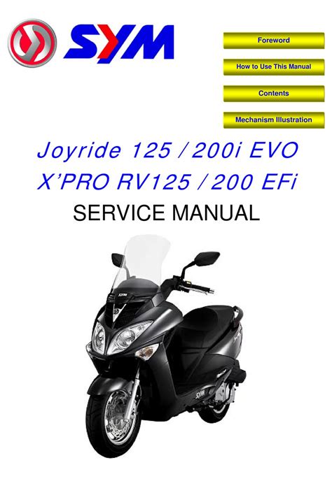 Manuel de service sym joyride 125. - 1990 oldsmobile toronado service repair manual software.