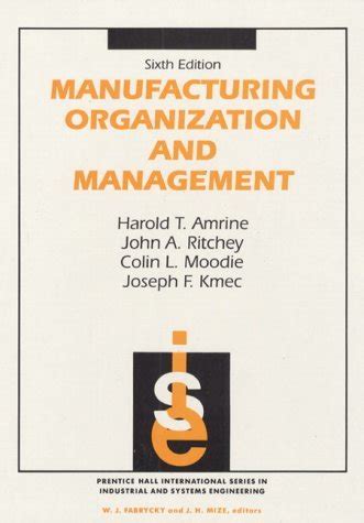 Manufacturing organization and management 6th edition. - Historia de la república del perú.