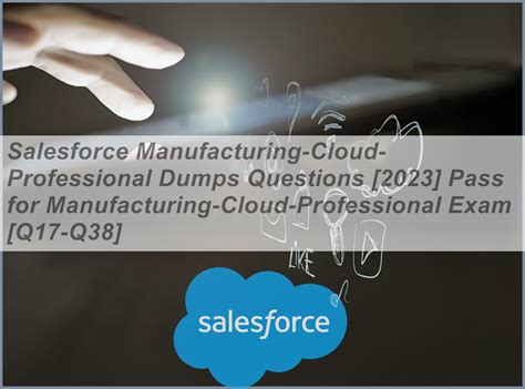 Manufacturing-Cloud-Professional Dumps