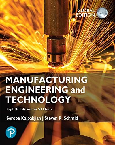 Read Manufacturing Engineering And Technology By Serope Kalpakjian