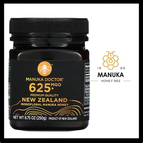 Manuka Doctor, Monofloral Manuka Honey, MGO 625+, 8.75 oz …