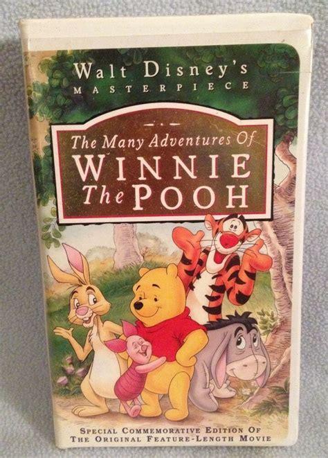 5.0 out of 5 stars Complete your original New Adventures of Winnie the Pooh VHS collection. Reviewed in the United States on April 29, 2012. The New Adventures of Winnie the Pooh was a cartoon series that premiered in 1988 on The Disney Channel. 13 episodes aired before the show moved to ABC in the fall of 1988. Each episode was either a full ...