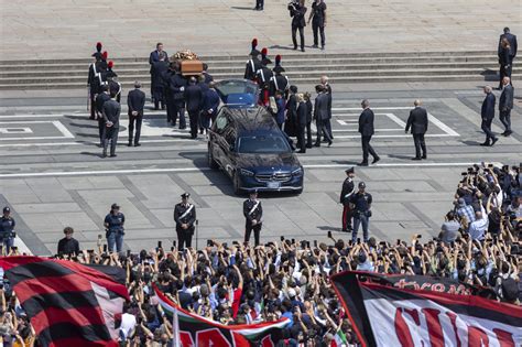 Many of Italy’s elite turn out for ex-Premier Silvio Berlusconi’s state funeral in Milan