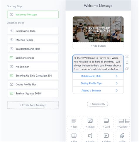 Manychat welcome message examples.  Automate two-way, interactive conversations in Inst...