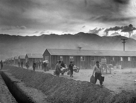  Opened: March 21, 1942 (Owens Valley Reception Center); June 1, 1942 (Manzanar War Relocation Center). Closed: November 21, 1945 Max. Population: 10,046 (September 22, 1942) Demographics: Most people were from the Los Angeles area, Terminal Island, and the San Fernando Valley. . 