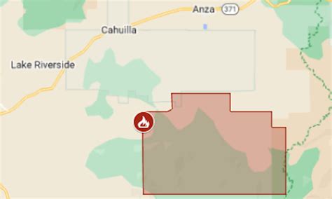 Map: Bonny Fire evacuation zone expanded in Riverside County