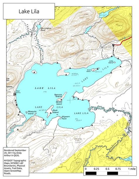 Map: Crystal Lake Andy Arthur.org