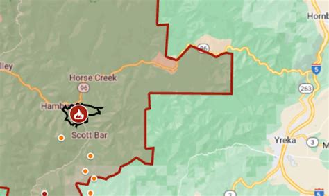 Map: Head Fire evacuation zone expands toward Interstate 5
