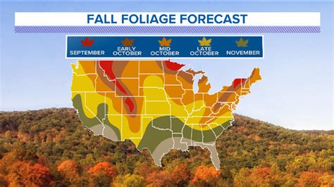 Map: How long until fall colors peak in Texas?