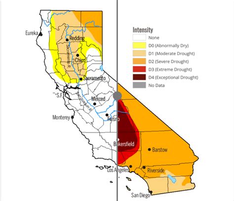 Map: See California’s drought nearly disappear in just six months