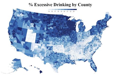 Map: These Colorado counties are home to the most excessive drinkers, study finds