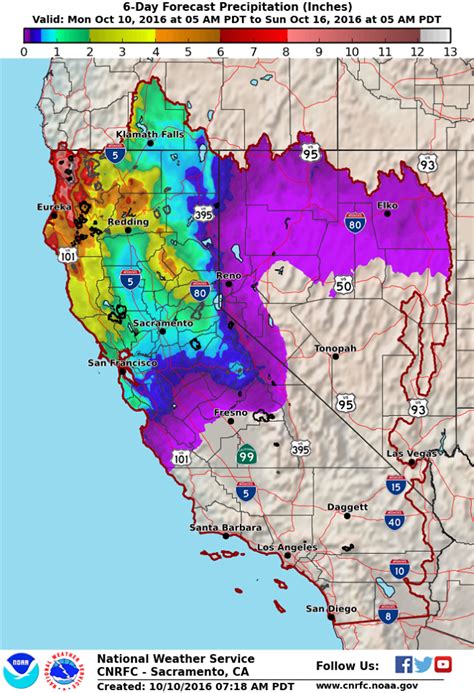 Map: Tracking the rain in the Bay Area