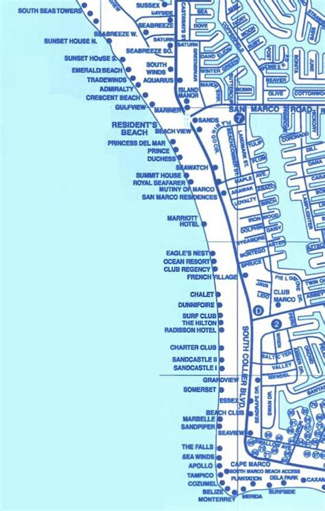 Map - Gulf Shores Beach Condos