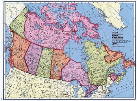 Map Canada