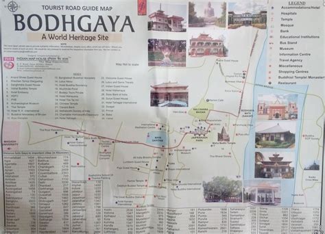 Map Of Bodh Gaya