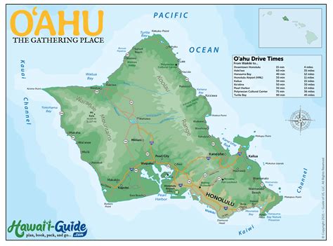 Map Of Oahu Printable Customize and Print