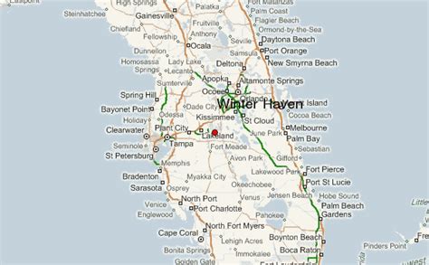Map Of Southeast Winter Haven Florida