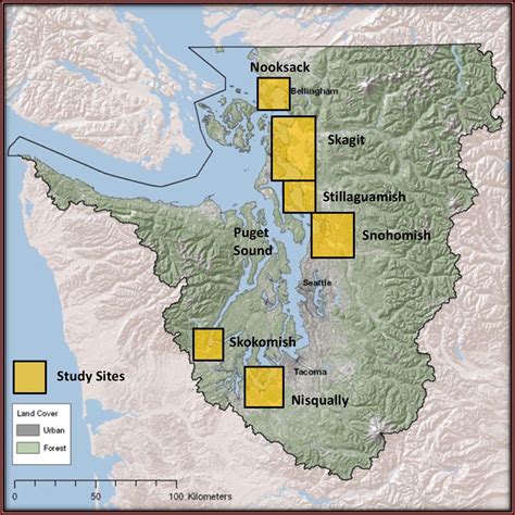 Map Puget Sound Region map Resume Examples e79Qek79kQ