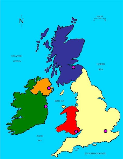Map The British Isles. Diagram Quizlet