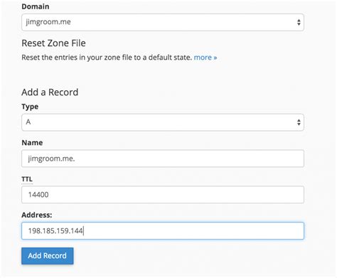 Map Your Domain to Squarespace OU Create Documentation